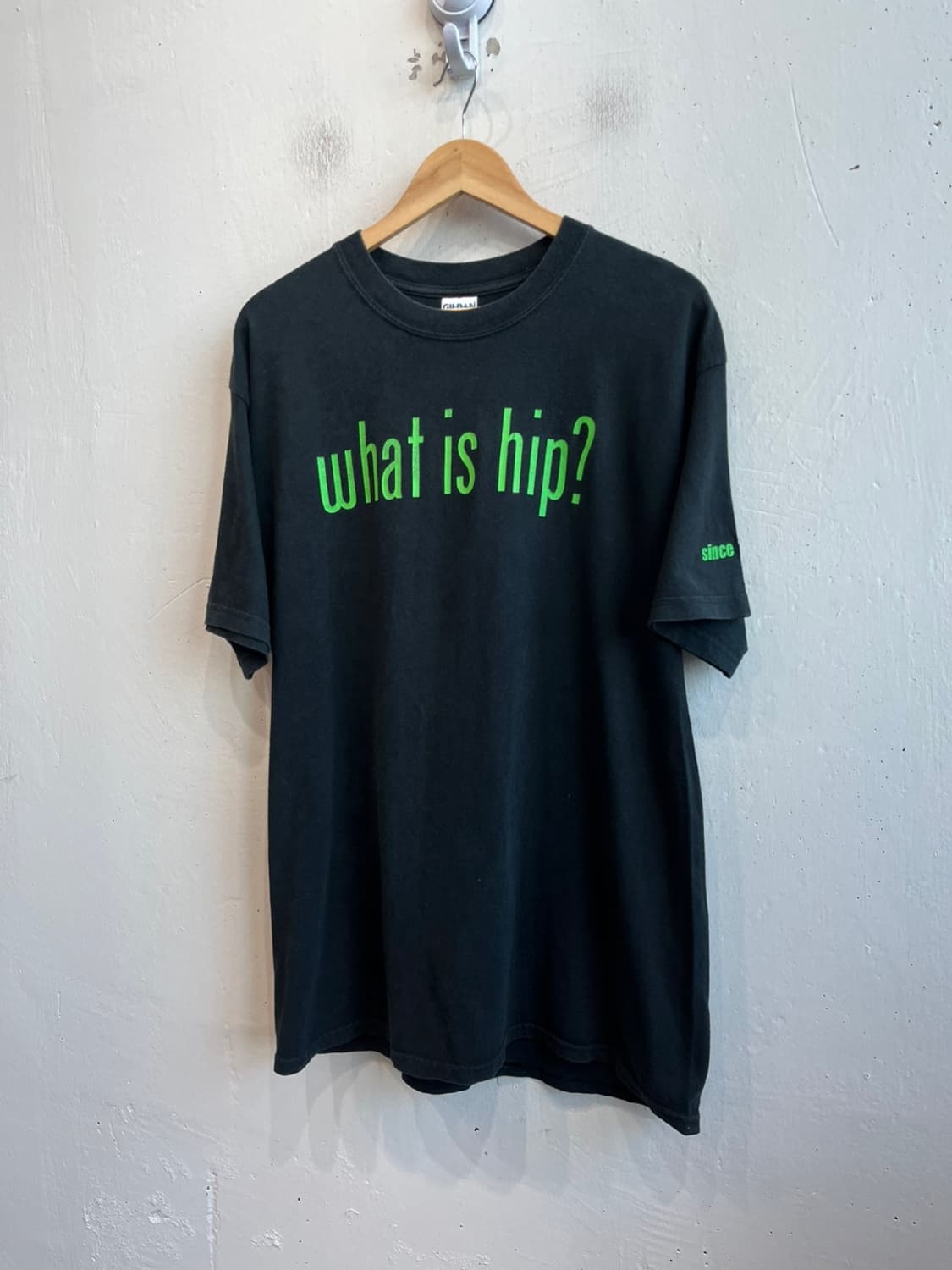 미국빈티지 what is hip? 반팔 티셔츠 상품이미지1