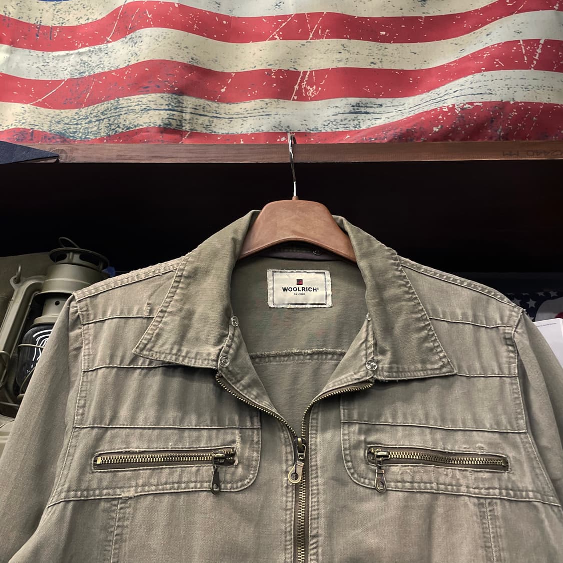 울리치 빈티지 데미지 디테일 크롭 바이커 자켓 N121 상품이미지3