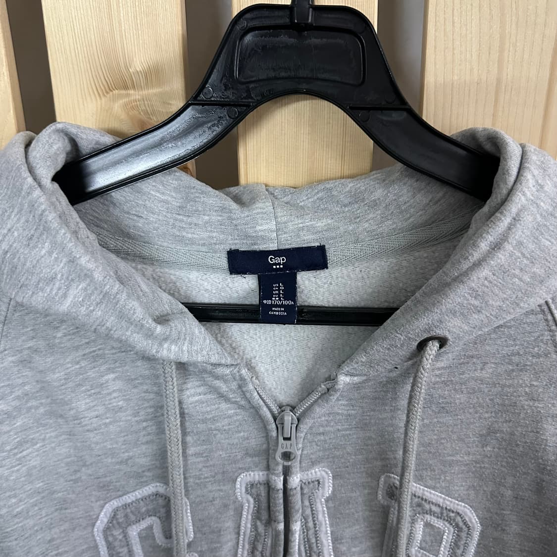 (M) GAP 갭 그레이 후드집업 상품이미지6