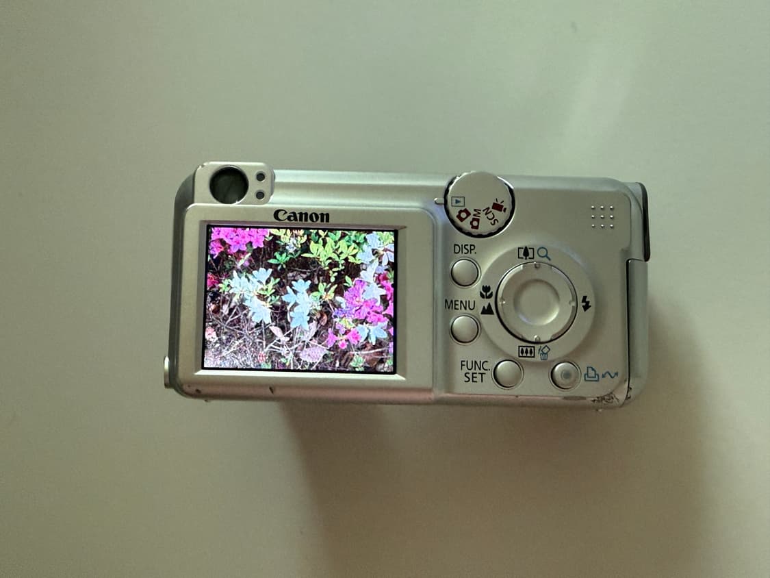 작례o) 캐논 파워샷 A460 Canon PowerShot 빈티지 디카 상품이미지7