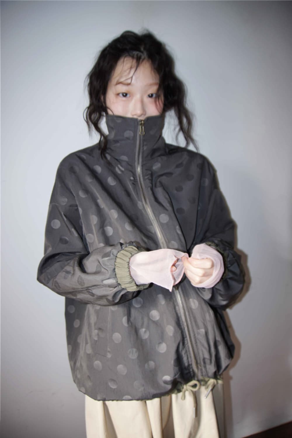 김아홉 HEY dot 헤이 도트 리버시블 야상 khaki 카키 상품이미지1