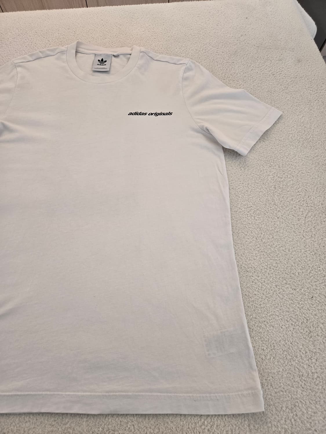 아디다스 오리지널 반팔 티셔츠 화이트 후면 포인트 100 상품이미지5
