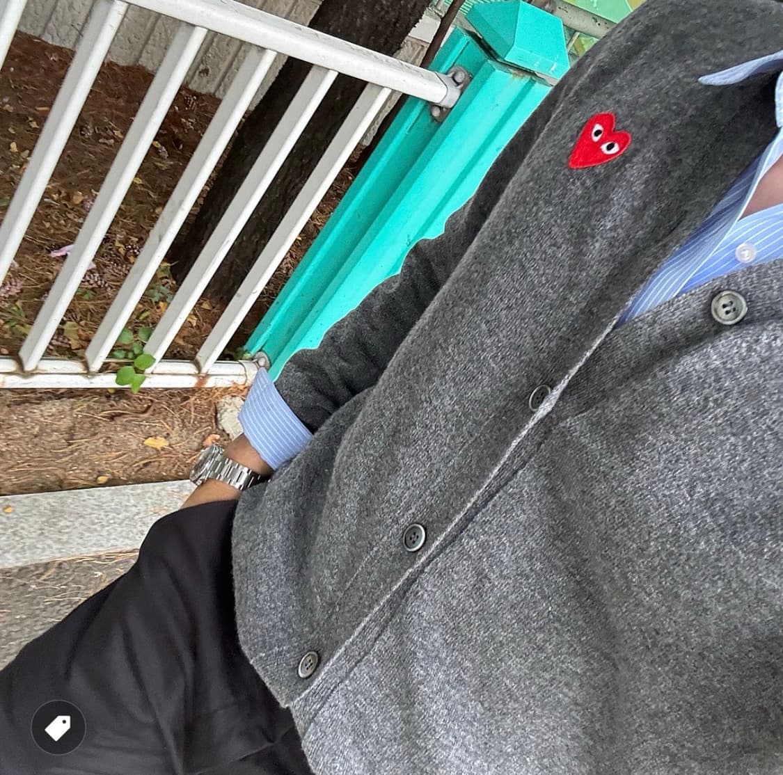 꼼데가르송 가디건 상품이미지2