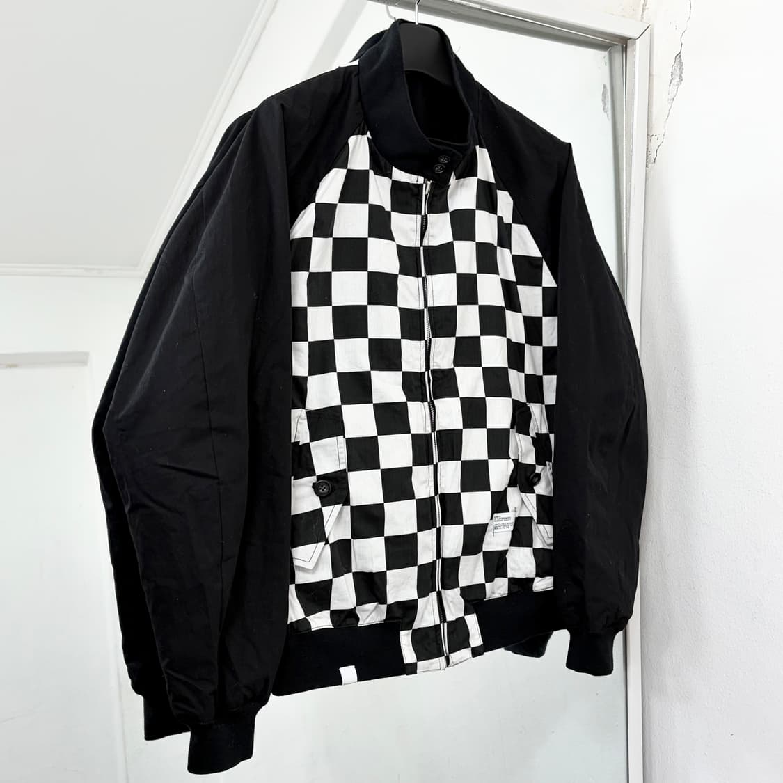 베드윈 X 안티컨트리클럽 23SS 리버시블 체커보드 자켓 상품이미지8