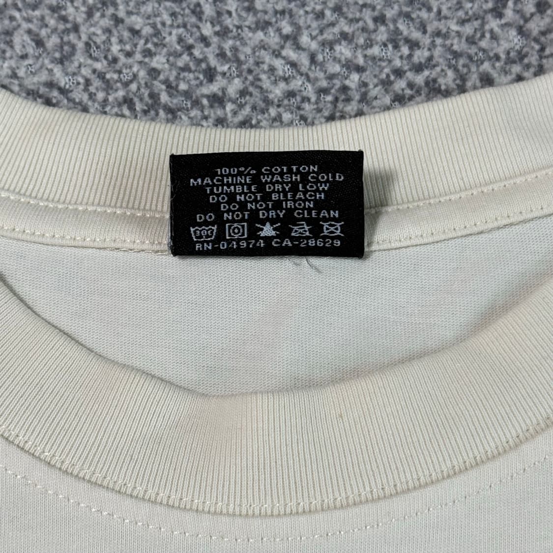 STUSSY 스투시 빌트 터프 곰돌이 후드티 XL 상품이미지5