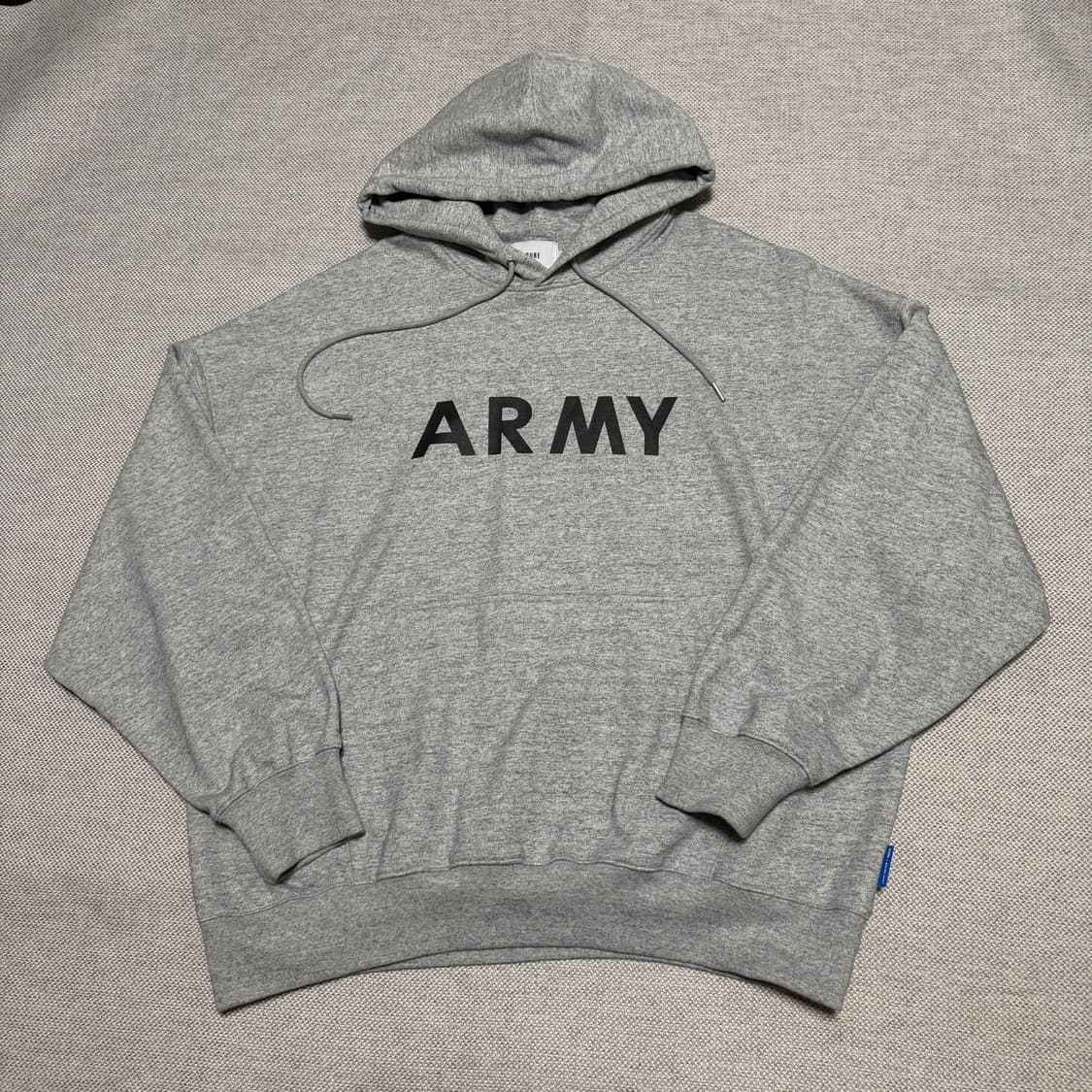 PURE ARMY 오버 후드티 상품이미지1