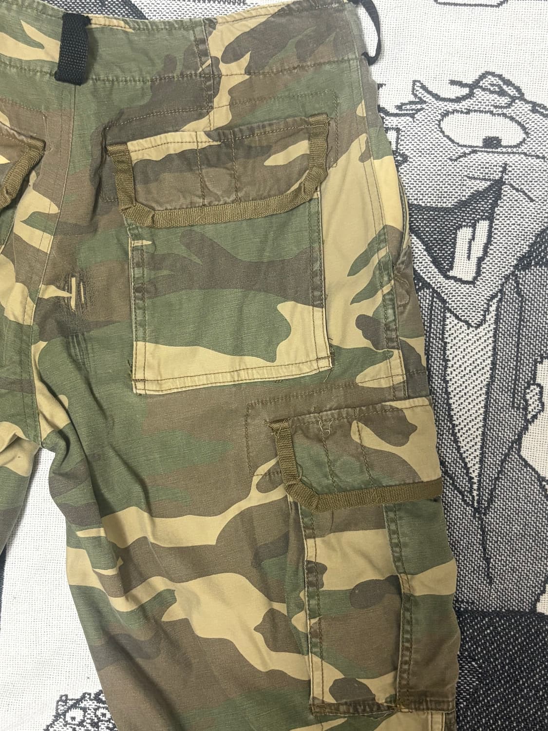 케토하우스 디테일 카모 카고 팬츠 상품이미지5