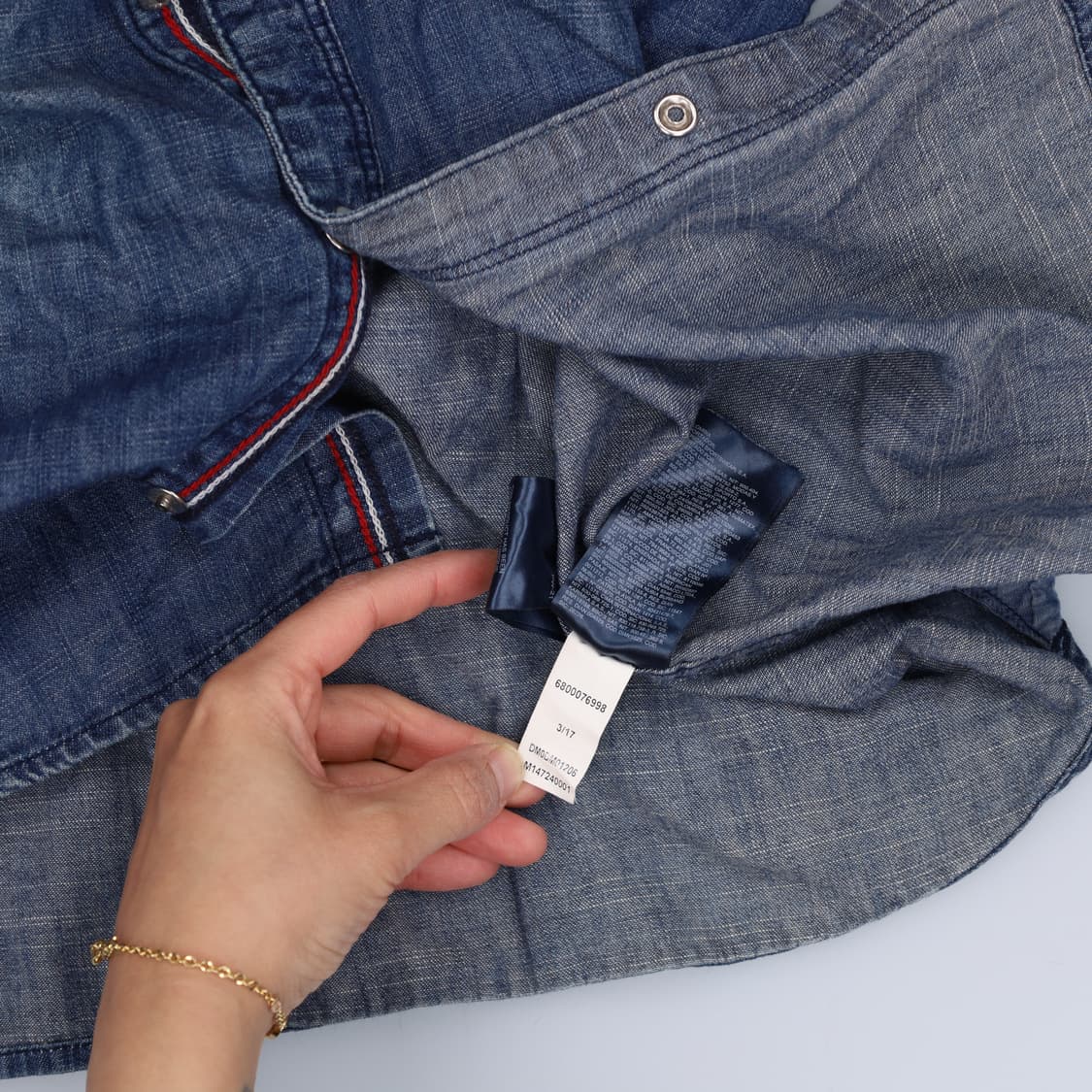 M 타미힐피거 데님셔츠 0401H1 상품이미지6