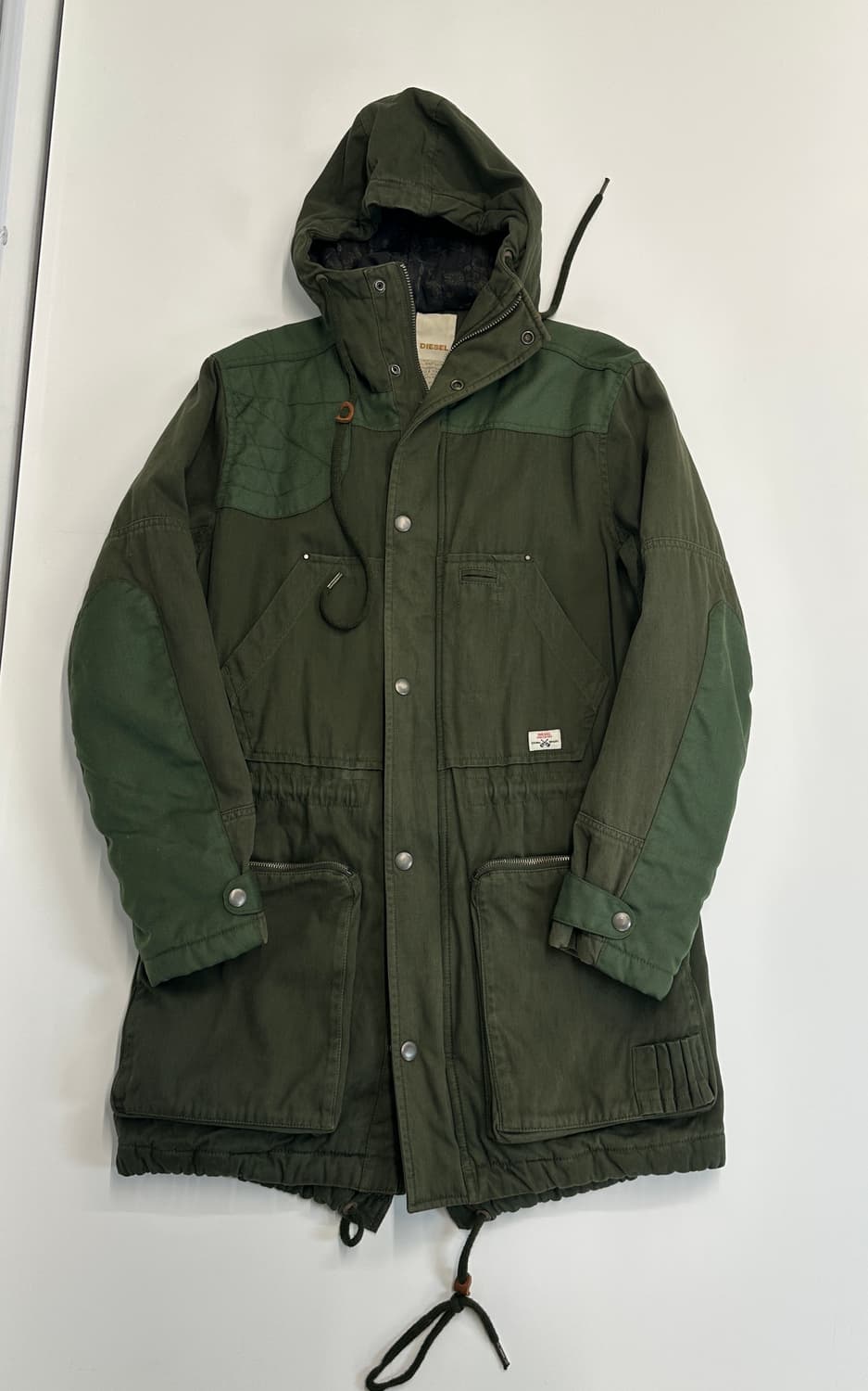 디젤 M51 야상 밀리터리 자켓 패딩 M 상품이미지2