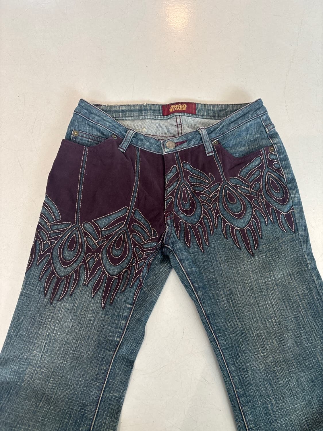 Vintage mash mania Denim Pants 상품이미지3