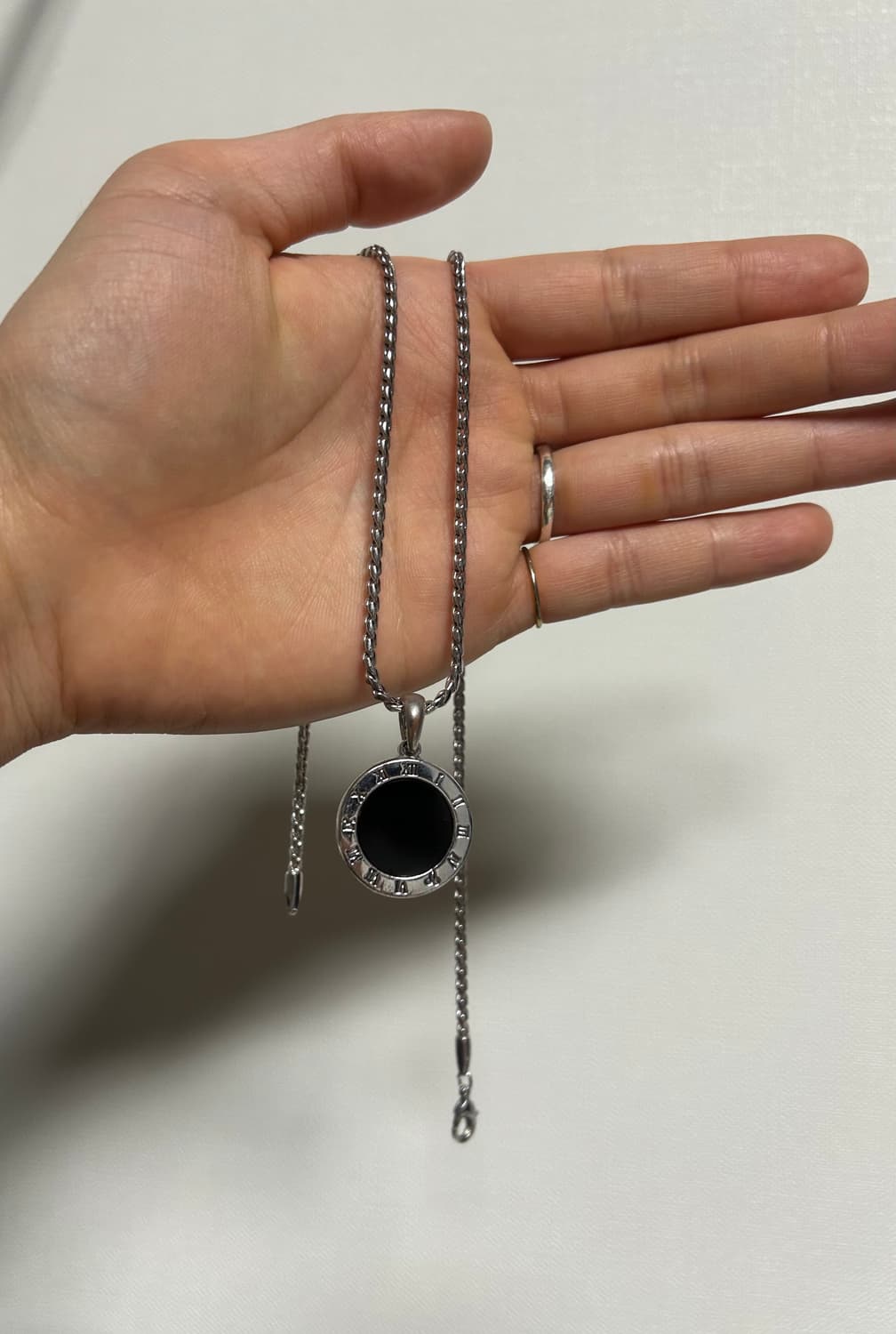 스틸 은 목걸이 상품이미지1