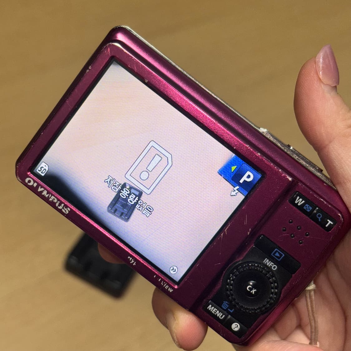 올림푸스 뮤 OLYMPUS 뮤-7030 핫핑크 작례o 상품이미지8