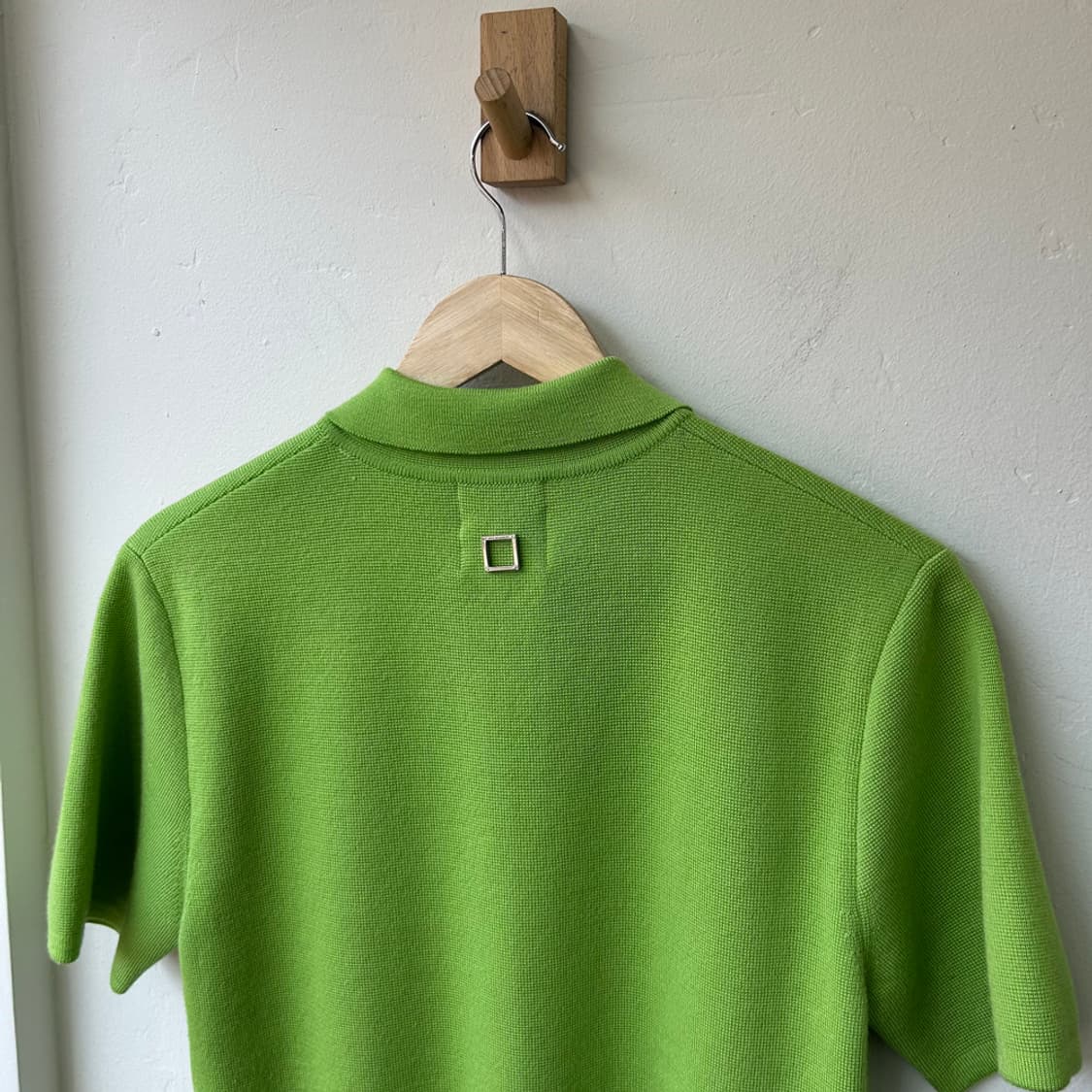 16565 - 23S/S 우영미 반팔 카라 울 니트 (울 100%) 상품이미지4