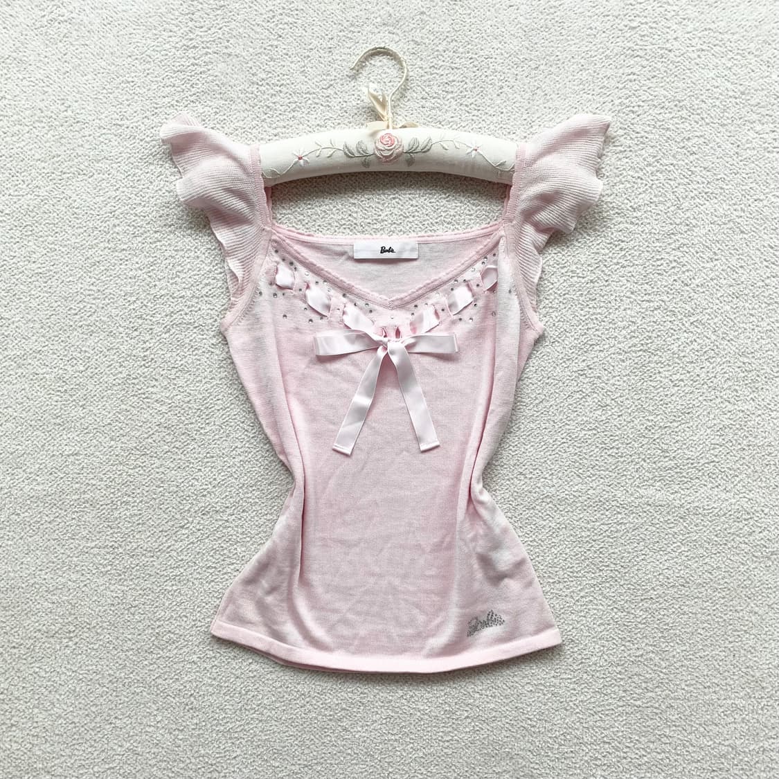 Barbie ♥ 바비 히메갸루 베이비핑크 로걀탑 상품이미지1