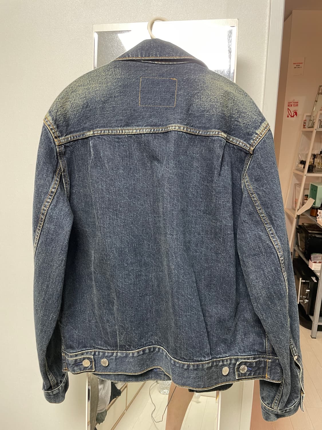 모드나인 휴머노이드 다크블루 트러커 데님 자켓 타입 2 S 상품이미지6