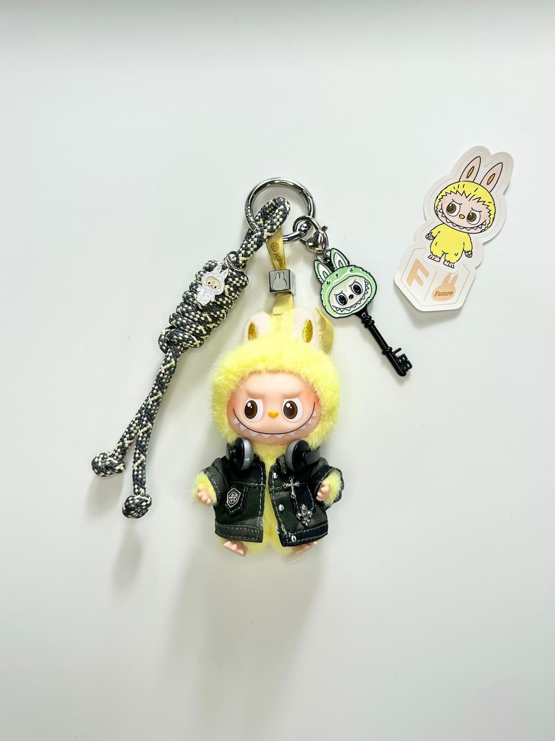 🐰미니라부부 내 마음속 비밀번호”F”커스텀키링 상품이미지1