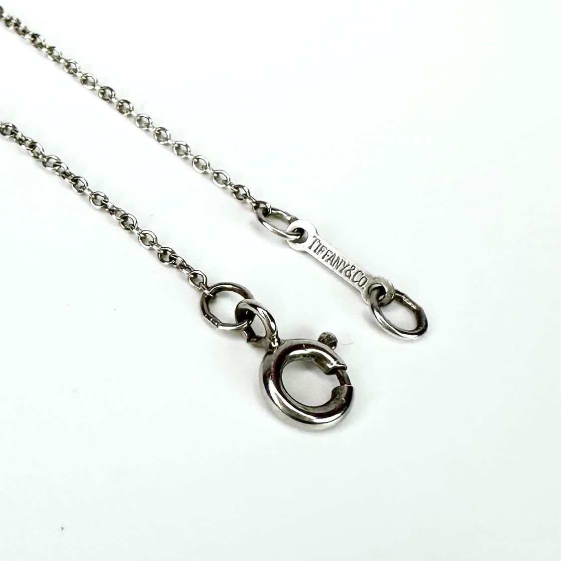 [새상품급] 티파니앤코 엘사퍼레티 빈 18mm 실버 펜던트 목걸이 상품이미지9
