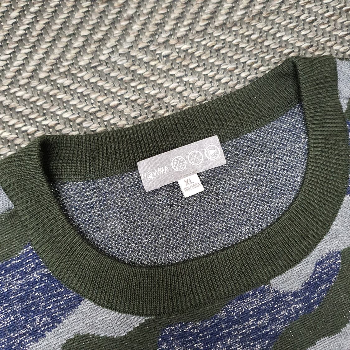 혼마 니트 골프티 남자105 상품이미지2