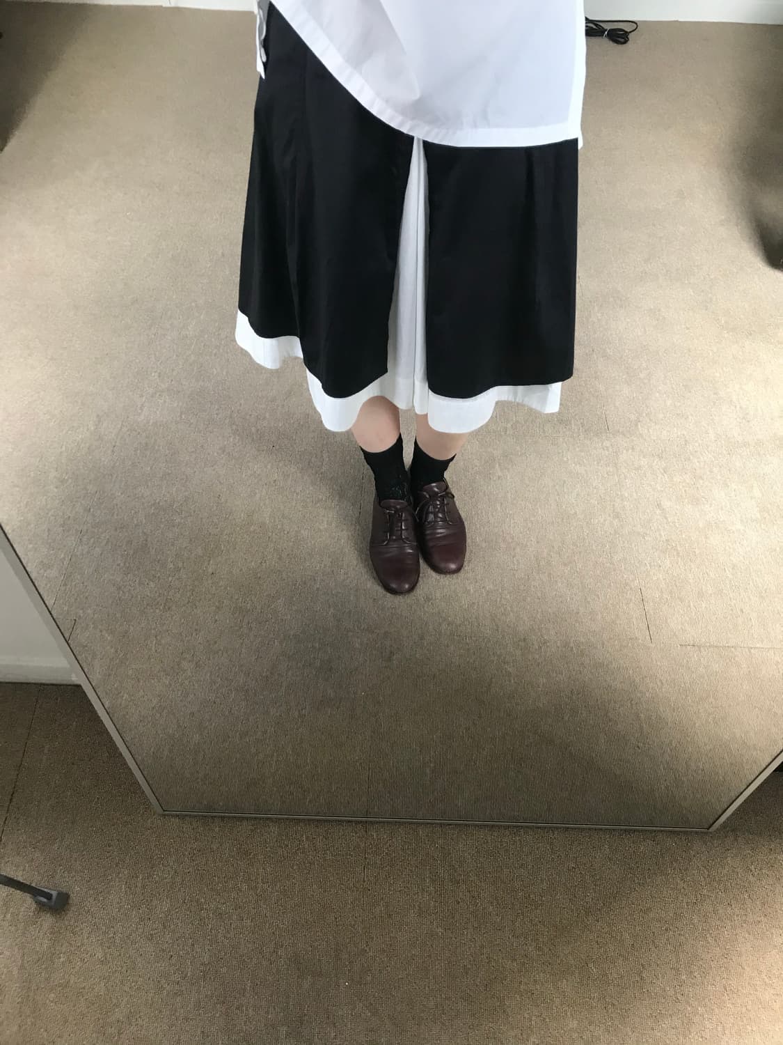 cotton layered skirt 상품이미지2