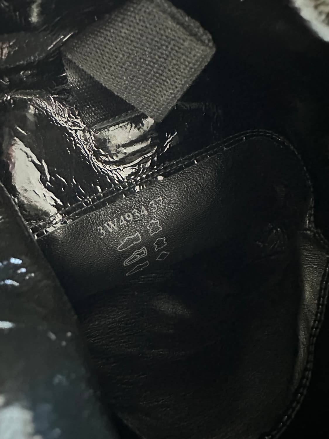 프라다 스포츠 페이던트 레더 니하이 롱부츠 상품이미지10