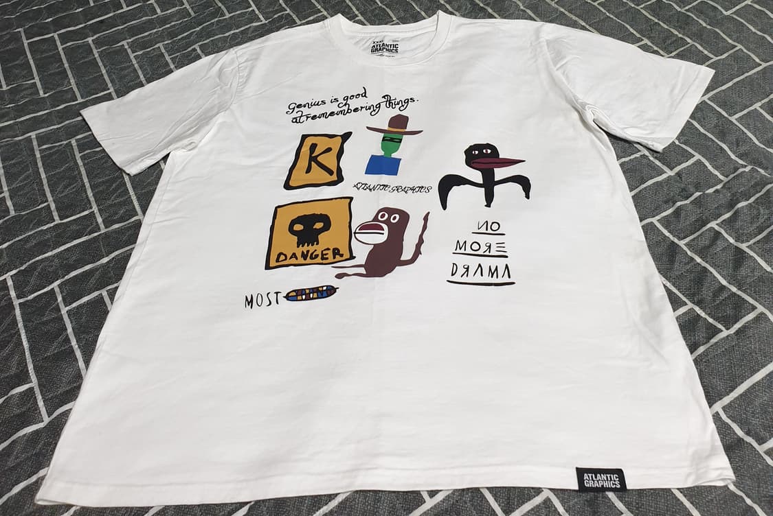 아틀란틱 그래픽스 20수 프리미엄 반팔티 (3XL) 상품이미지1