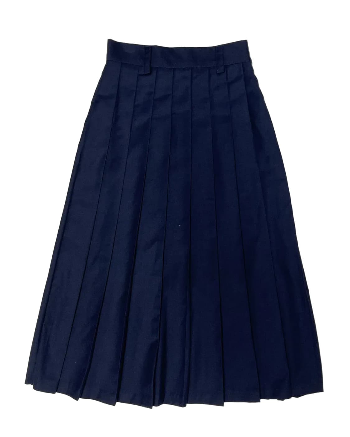 Navy pleats skirt 상품이미지1