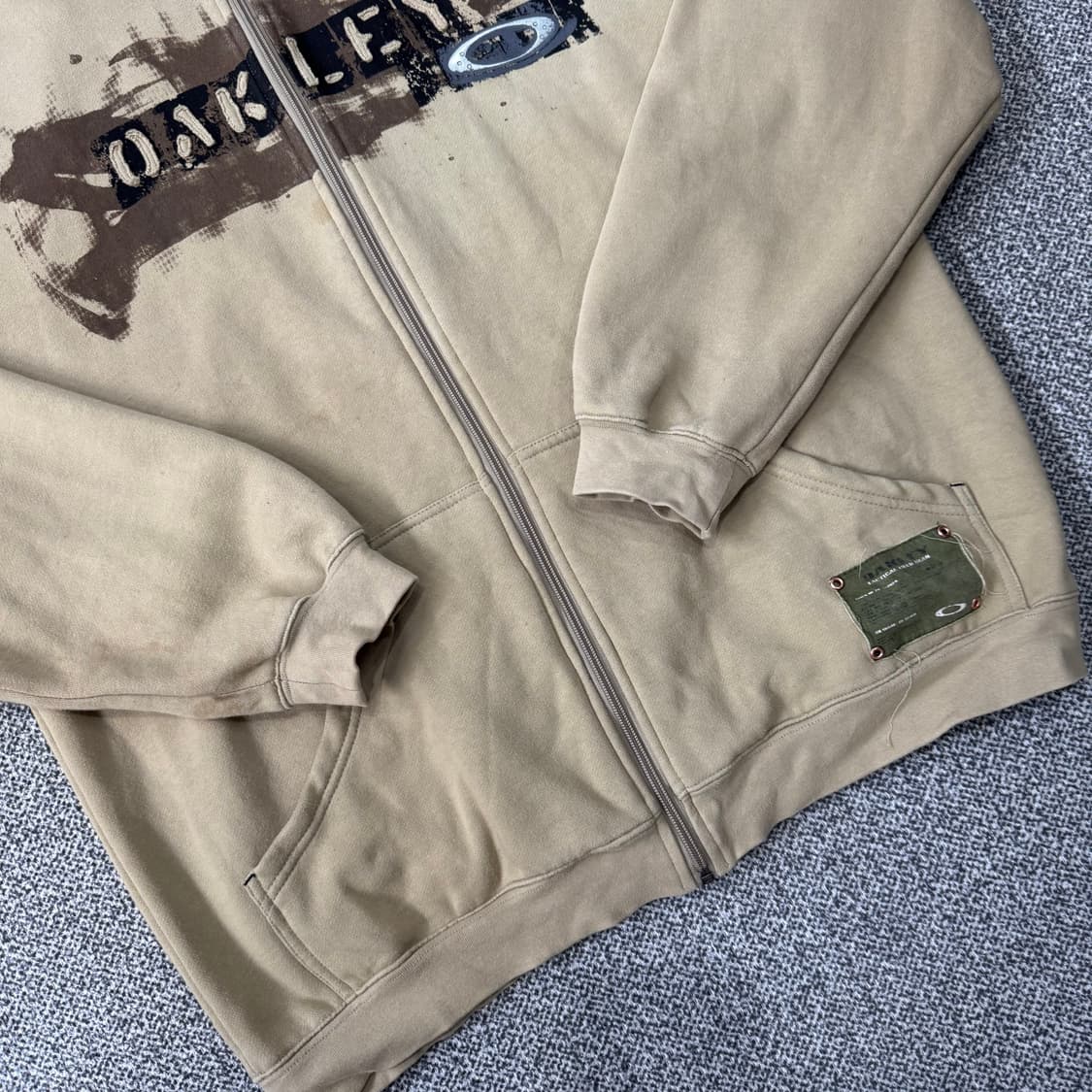 오클리 빈티지 후드집업 상품이미지2