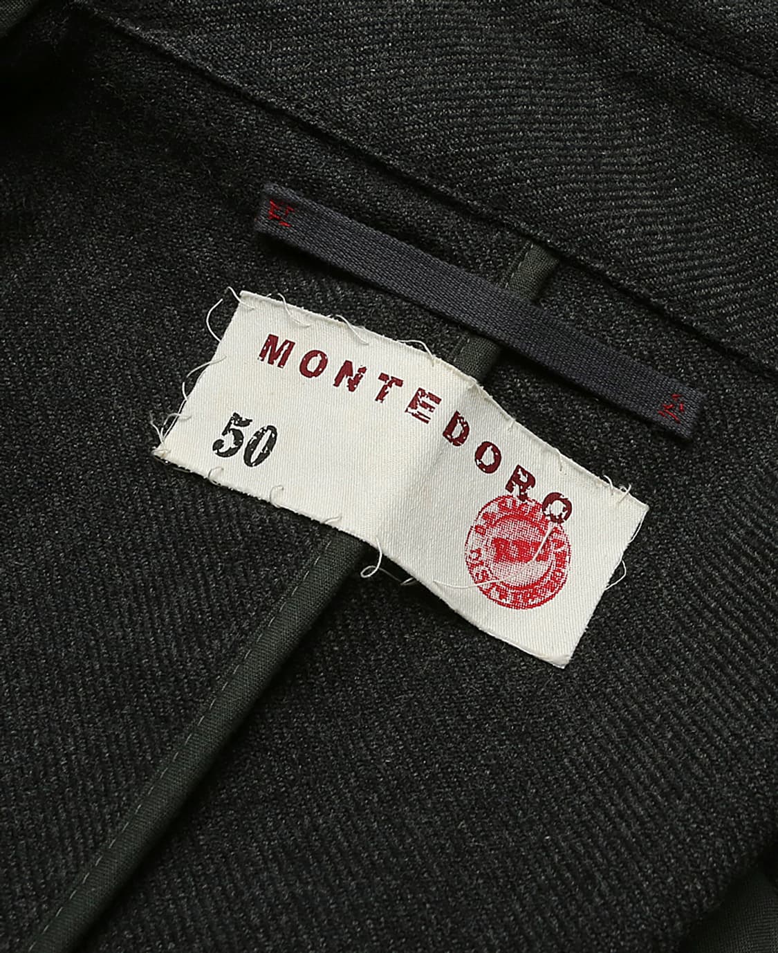 몬테도로 [Montedoro] 울 코튼 클래식 캐주얼 숏 피 코트 상품이미지4