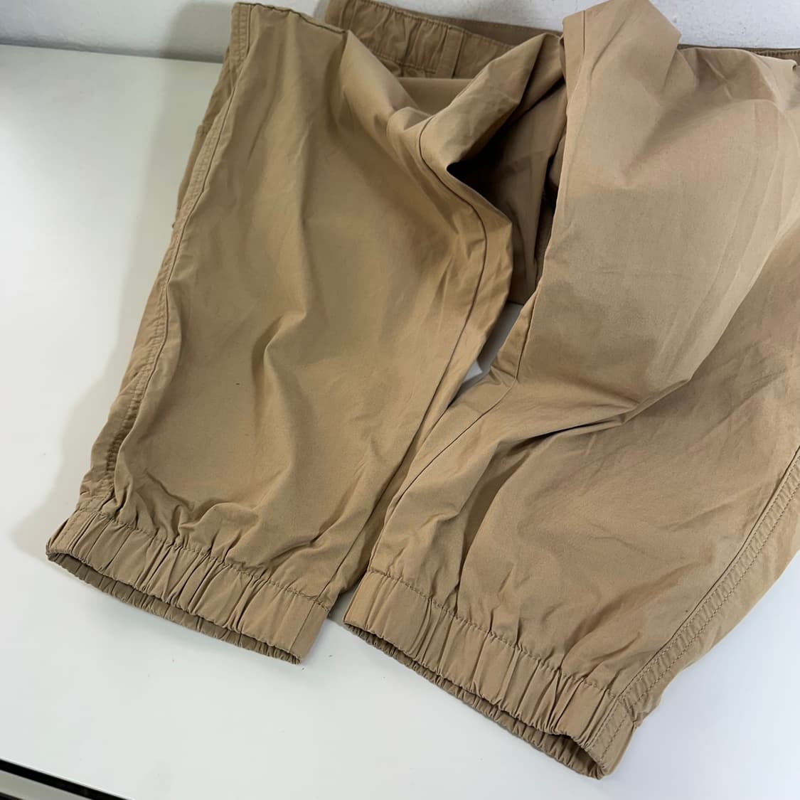 L 유니클로 베이지 카고 조거팬츠 상품이미지2
