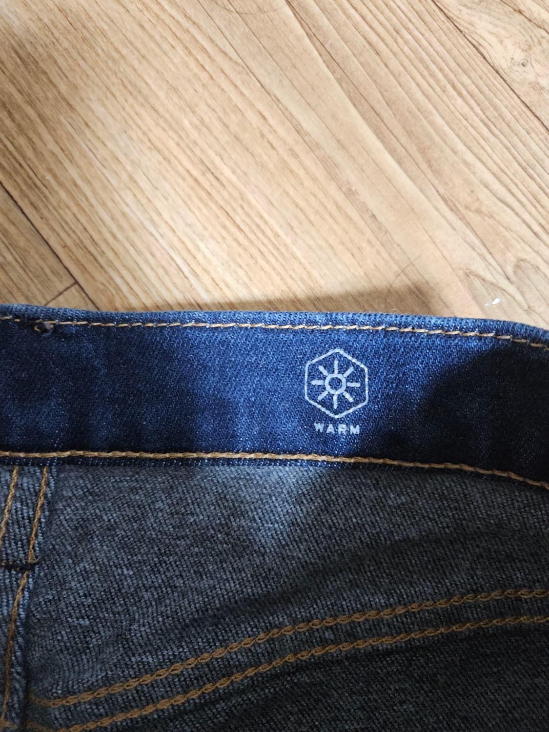 리바이스 502 warm 테이퍼드 진 블랭크탭 30x30 상품이미지5