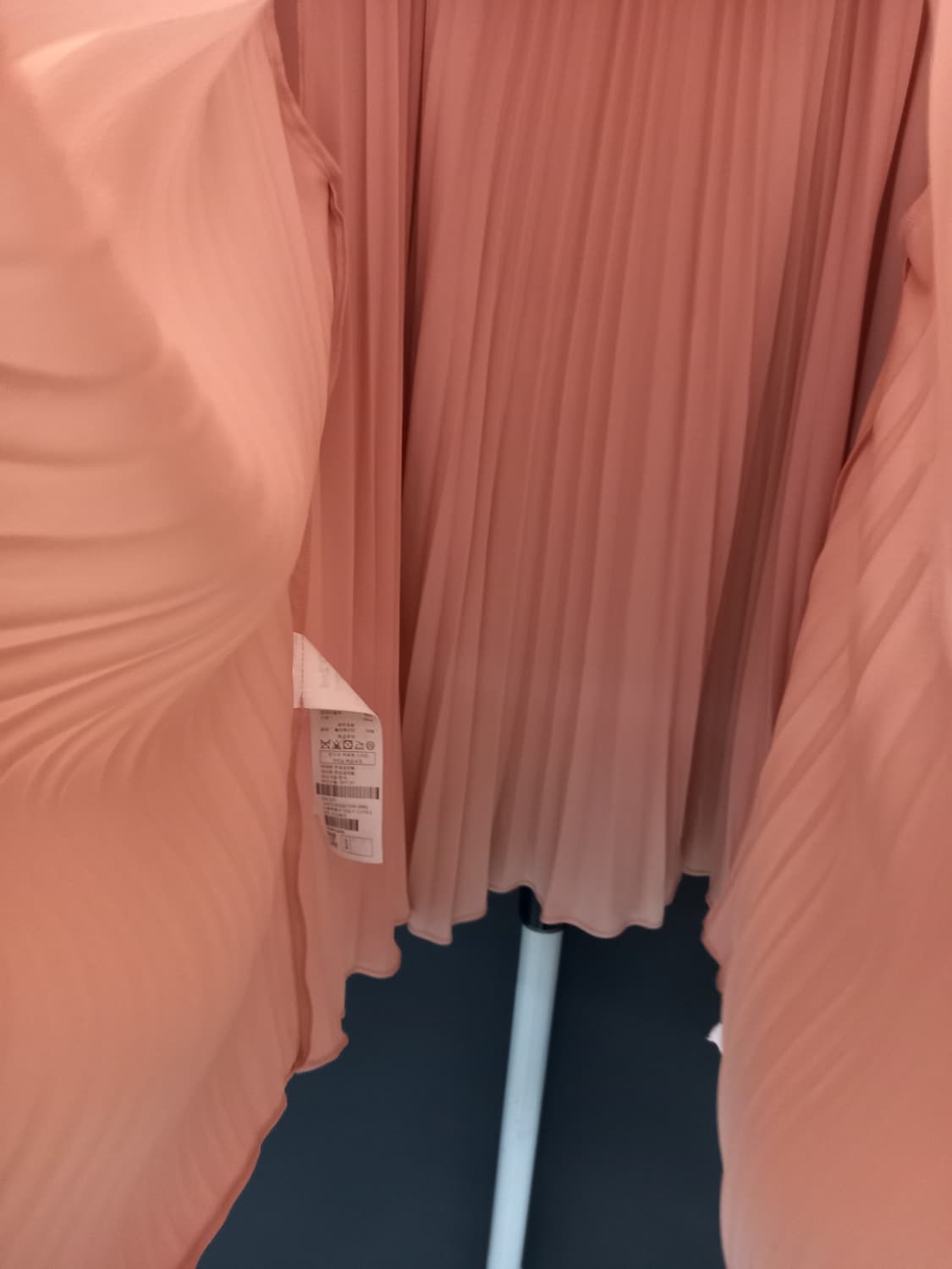 오즈세컨 춘하추 쉬폰 플리츠 긴팔블라우스 55 상품이미지8