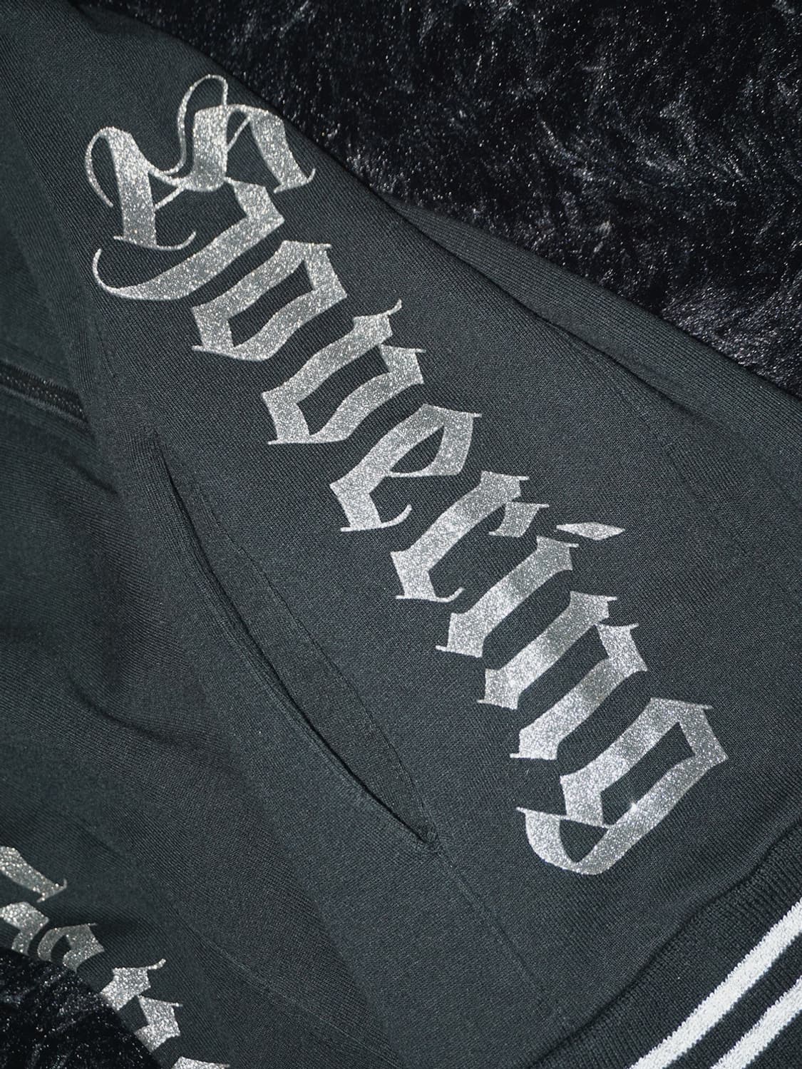 (strange heaven) punk rhinestone hood  상품이미지6