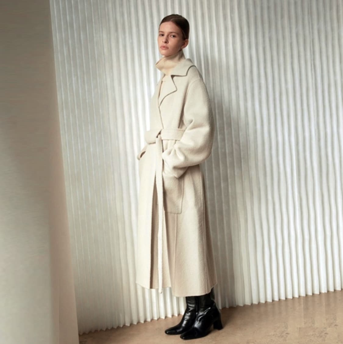 메인스테이(MAINSTAY) 핸드메이드 센더코트 프리사이즈 새상품 상품이미지2