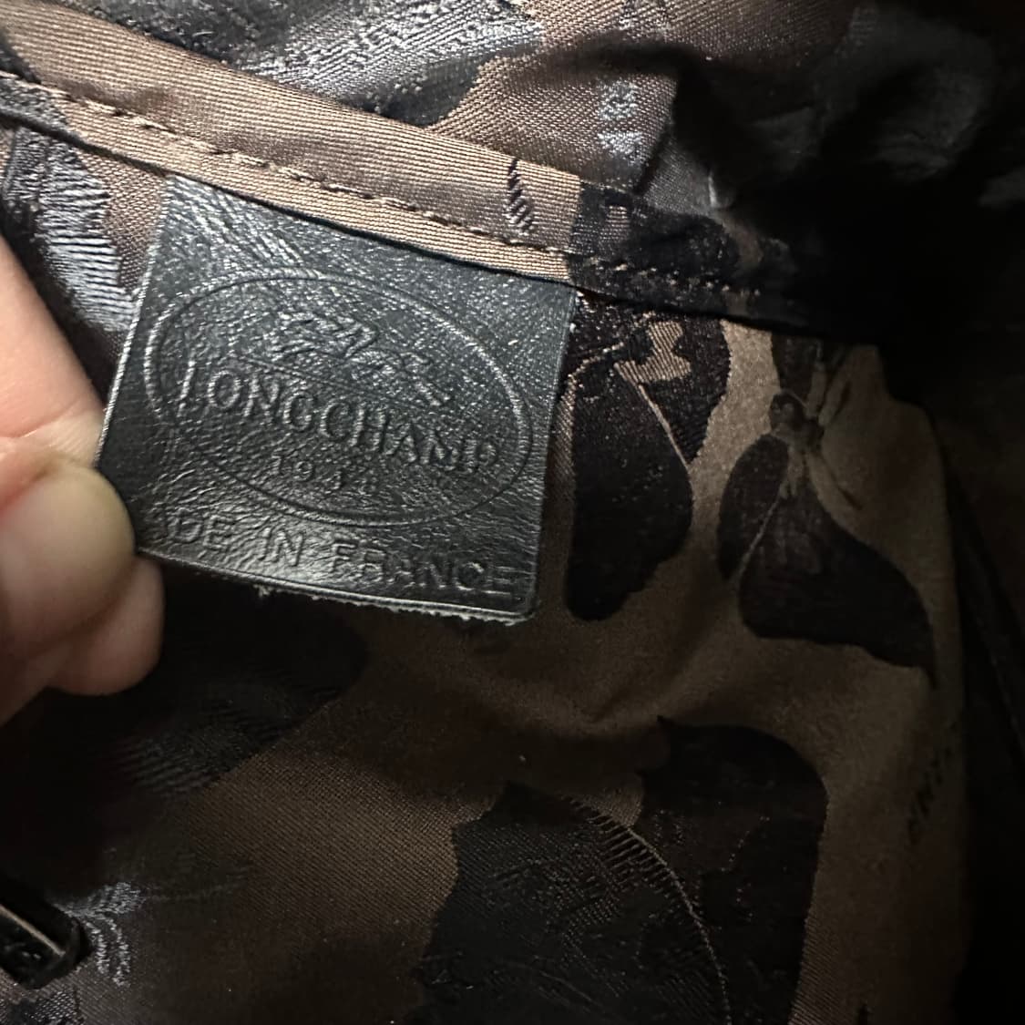 롱샴 여성 토트백 숄더백 가죽 가방 블랙 상품이미지7