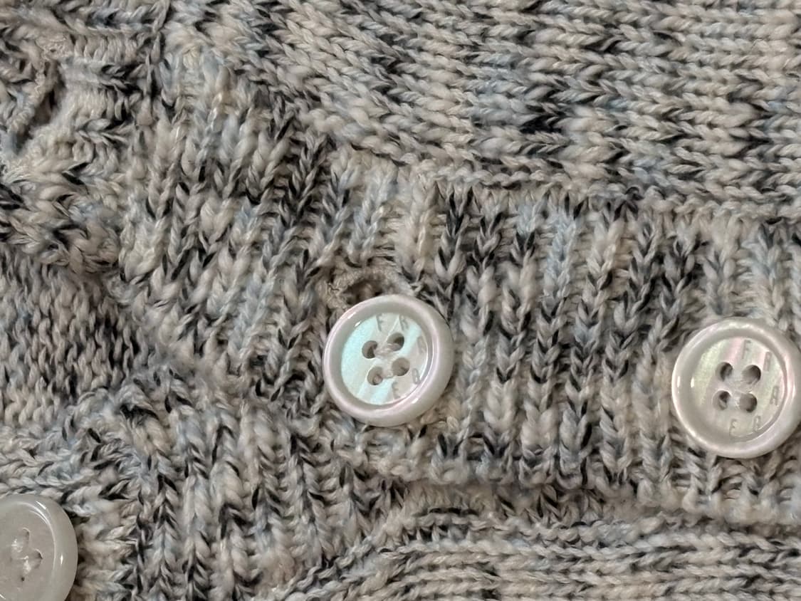 프라게 니트 _에시메틱 헨리넥 니트 - 믹스 상품이미지7