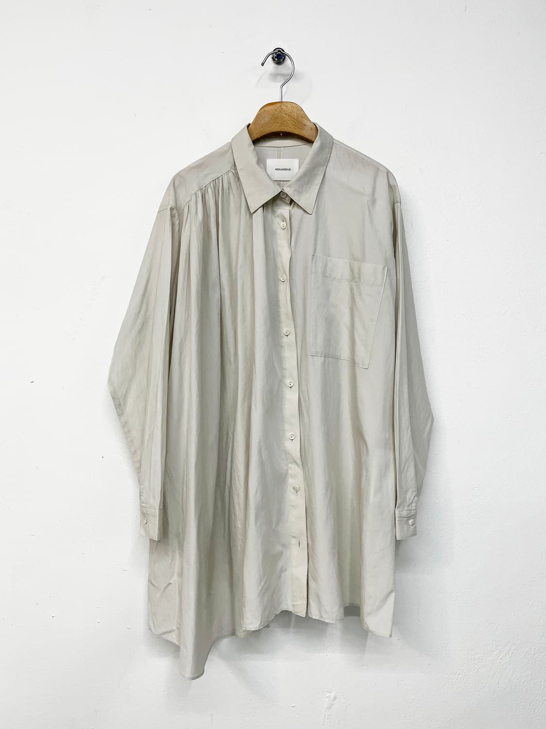 MIDIUMISOLID 셔츠 원피스 상품이미지5