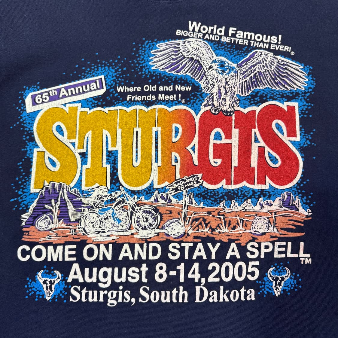 빈티지  05s Sturgis Bike Sweatshirt 상품이미지3