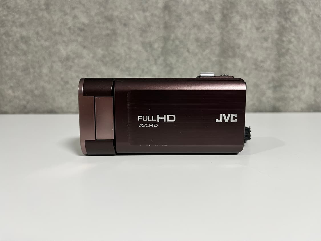 상태 상/ 고급라인/ jvc gz v570 빈티지 캠코더 브라운 상품이미지2