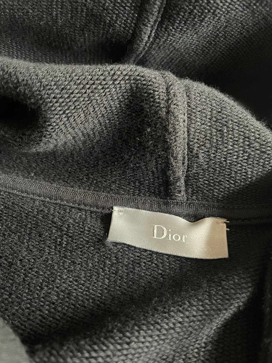 디올 옴므 아뜰리에 후드 집업 블랙 L 상품이미지3