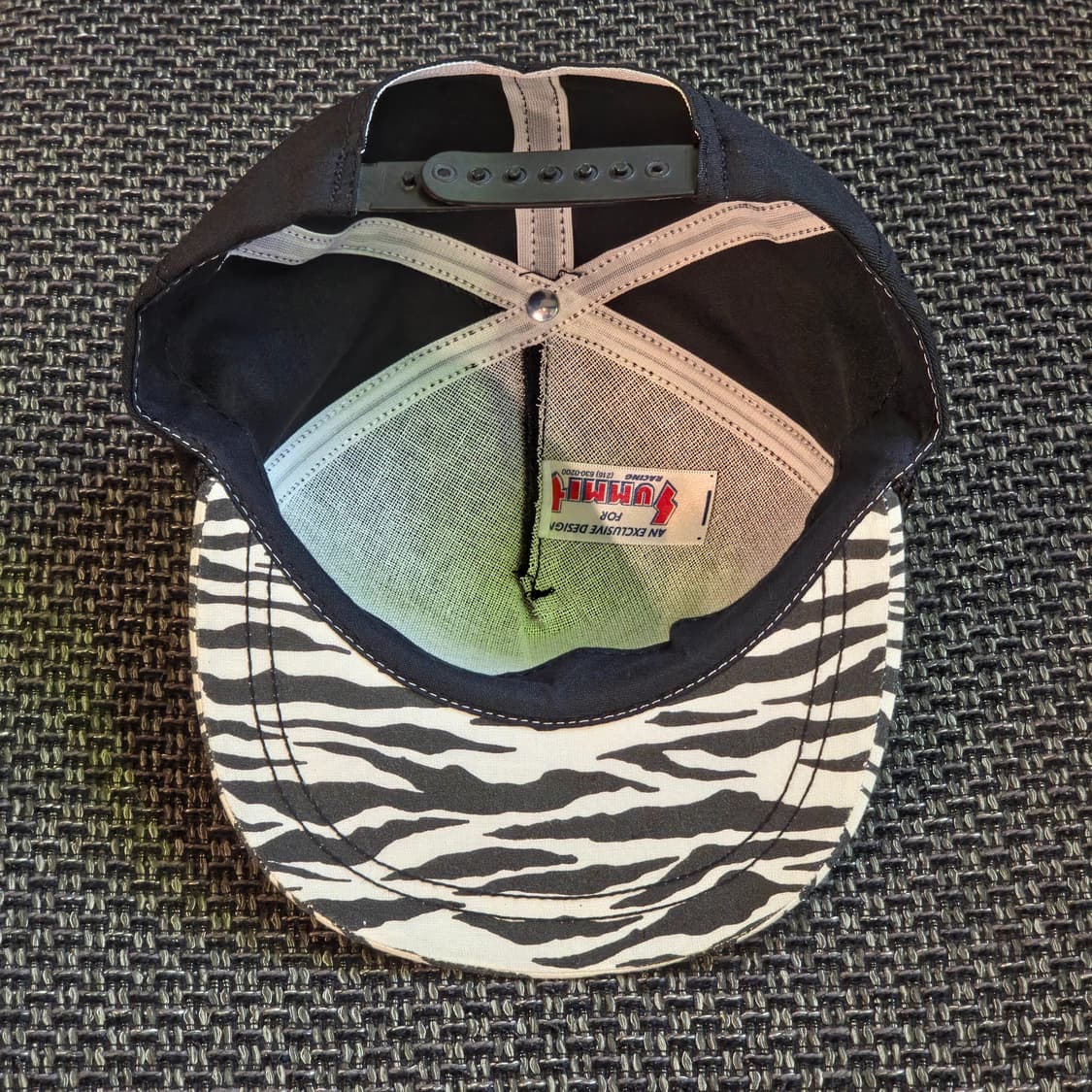 SUMMIT RACING 블랙 볼캡 모자 상품이미지3