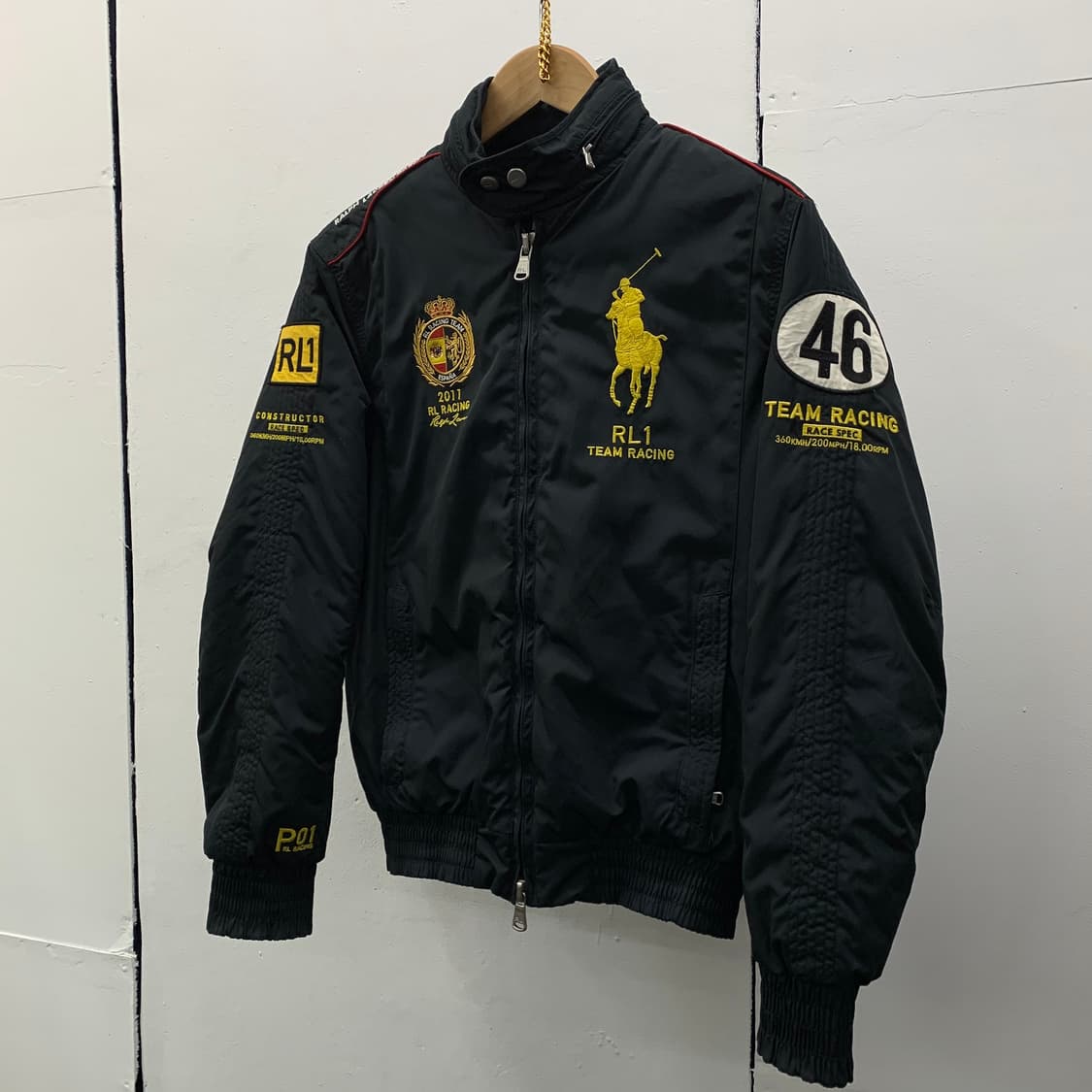 [S] 폴로 랄프로렌 RL RACING 에스파냐 팀 레이싱 자켓 상품이미지1
