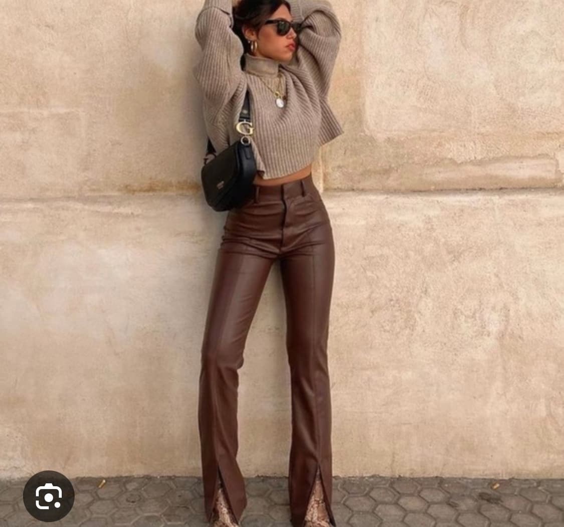 자라 레더팬츠 새상품 XS 상품이미지3