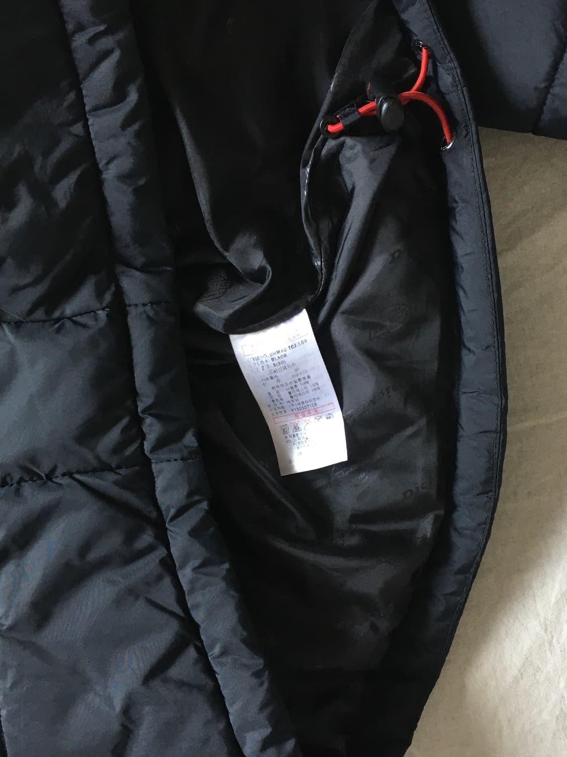 디키즈 자수 경량패딩 상품이미지5