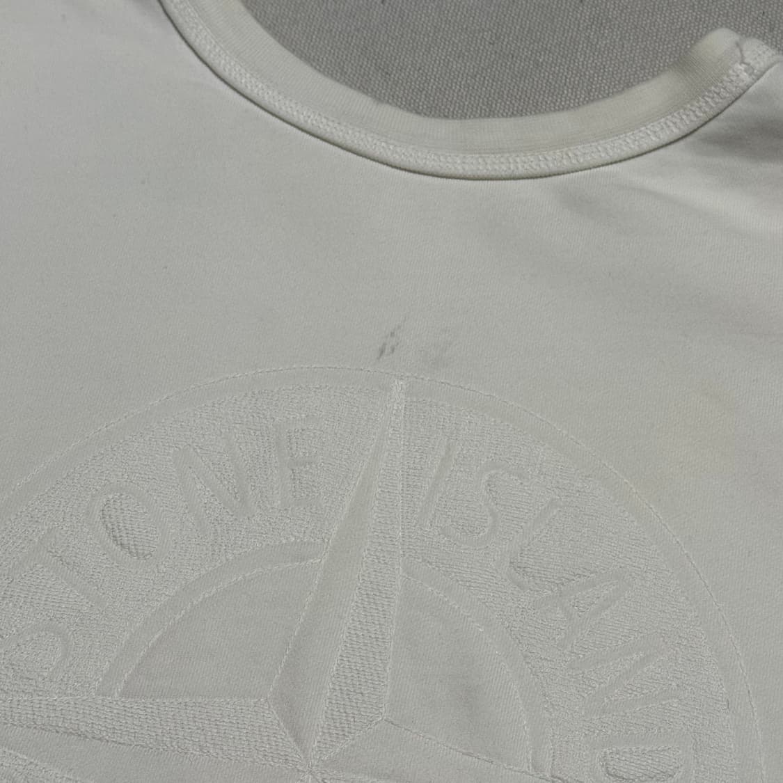 M 스톤아일랜드 양면 로고 화이트 맨투맨 상품이미지7