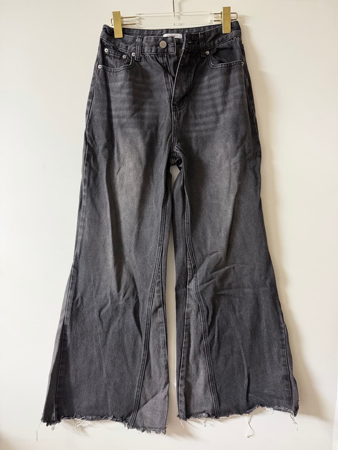 여자 흑청 부츠컷 팬츠 M 상품이미지1