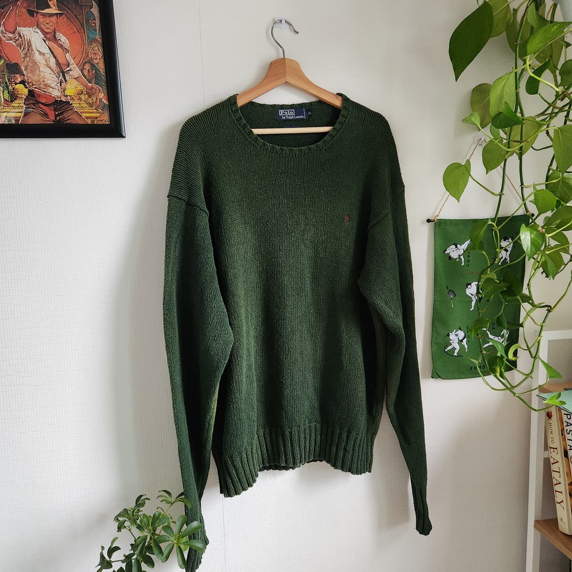 90s 폴로 랄프로렌 헤비코튼 스웨터 상품이미지1
