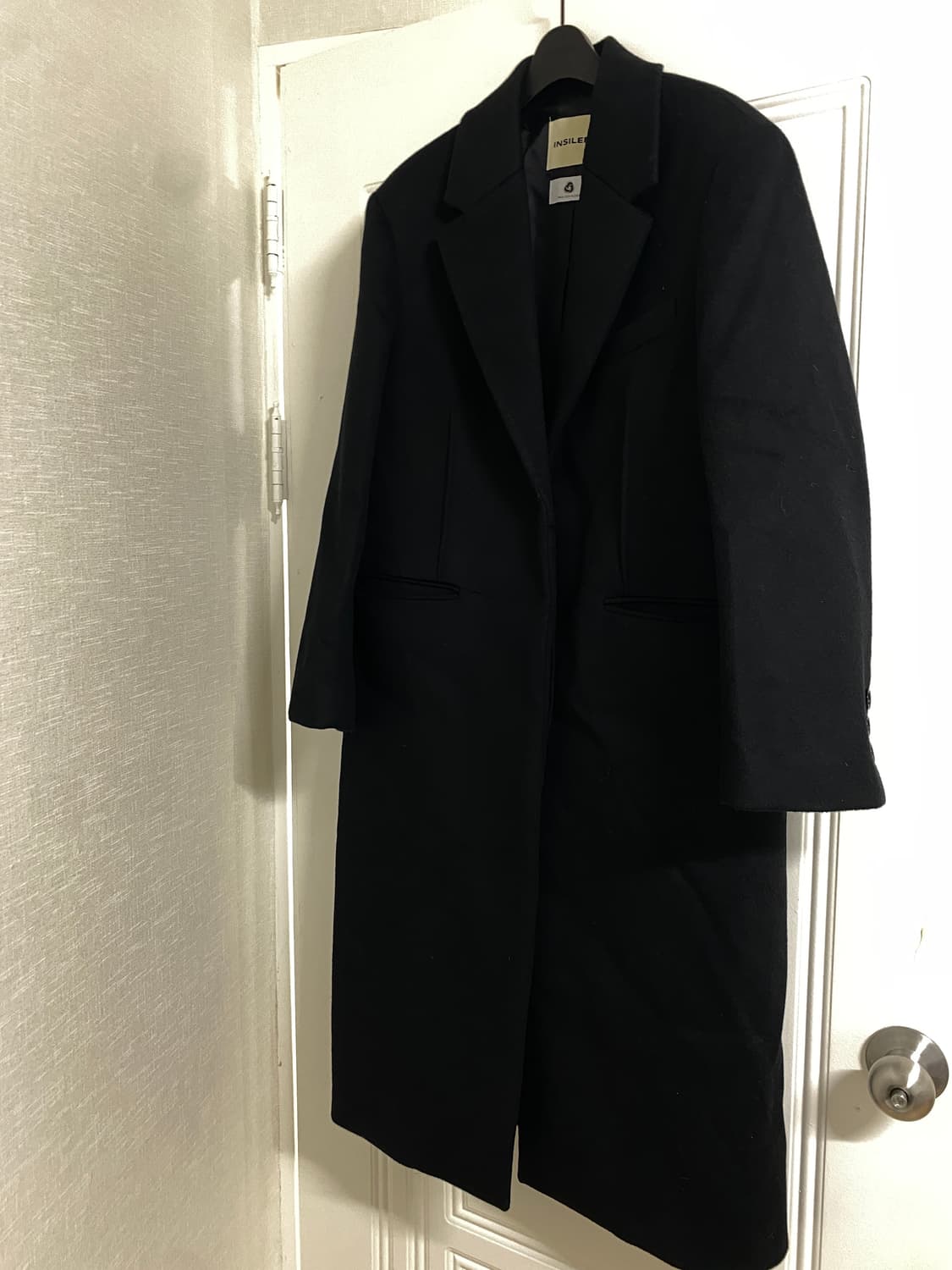 인사일런스우먼 블랙 코트  상품이미지8