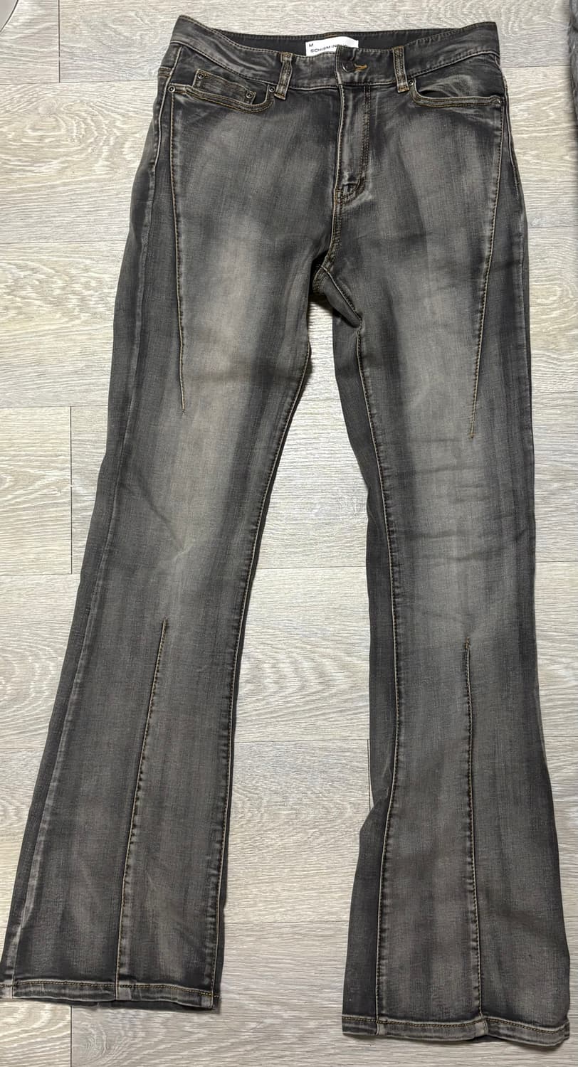 스키즘인듀싱 DARTS BOOTCUT JEANS GREY  상품이미지3