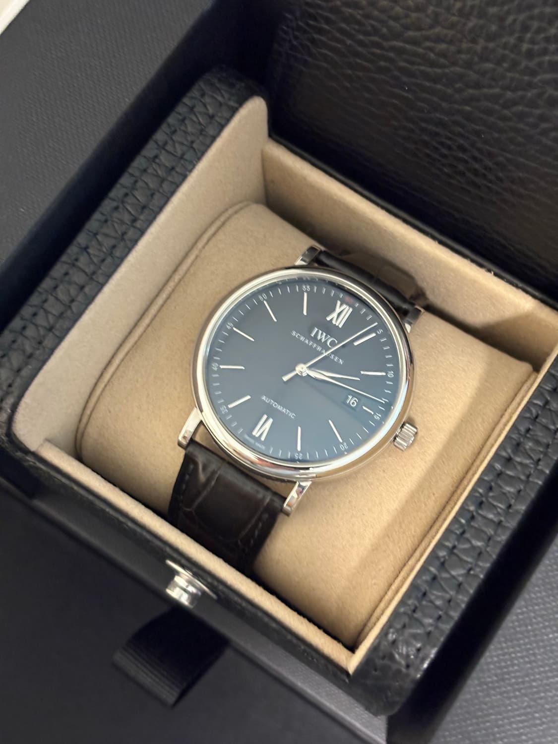 [40MM]IWC 포르투피노 블랙다이얼 상품이미지4