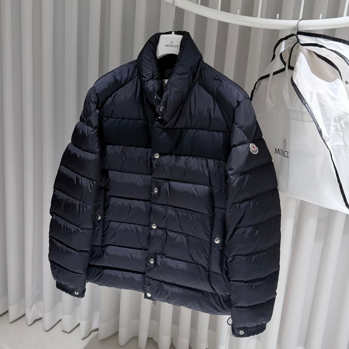 (A+/7) / 몽클레어 룰 패딩 점퍼 네이비 상품이미지2